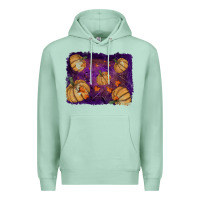 Seafoam halloween leaves tool leather backround Premium Hoodie - RanaPortraitStore
