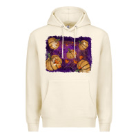 Tofu halloween leaves tool leather backround Premium Hoodie - RanaPortraitStore