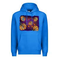 True Royal halloween leaves tool leather backround Premium Hoodie - RanaPortraitStore