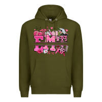 Army Green emt cancer and fall Premium Hoodie - AdoDesignShop