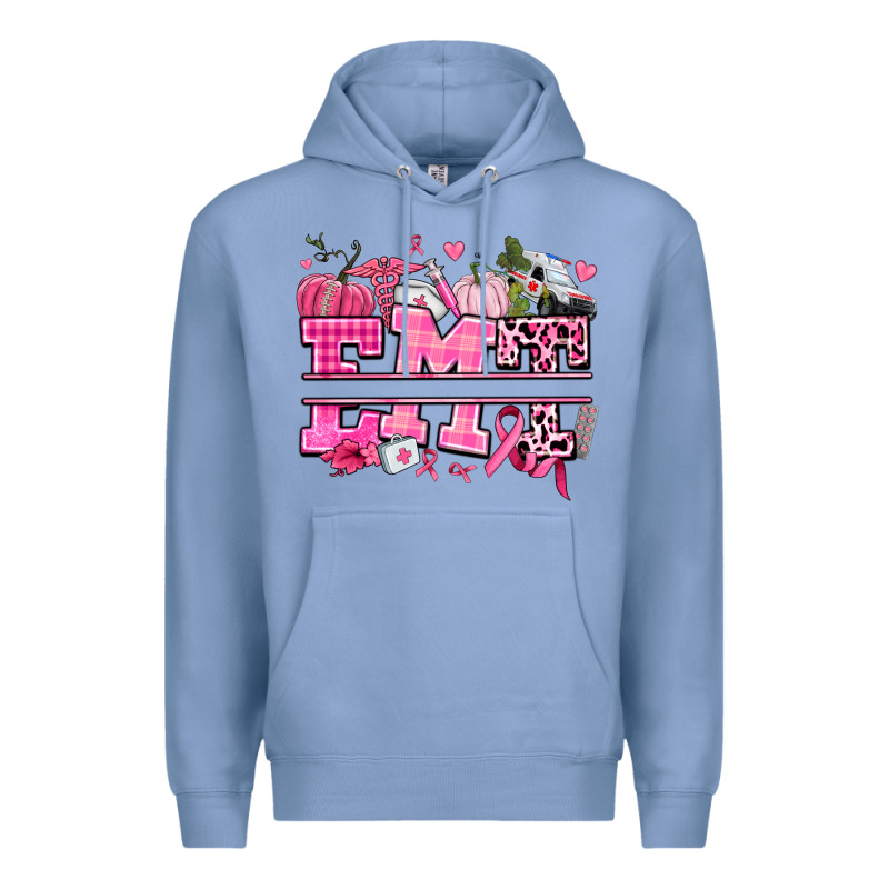Emt Cancer And Fall Premium Hoodie by AdoDesignShop | Teevron