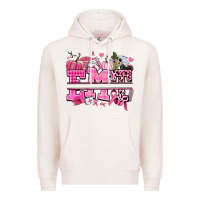Pale Pink emt cancer and fall Premium Hoodie - AdoDesignShop