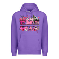 Purple emt cancer and fall Premium Hoodie - AdoDesignShop