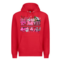 Red emt cancer and fall Premium Hoodie - AdoDesignShop