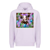 Lilac easter cow eggs flowers daisys Premium Hoodie - Artiststas