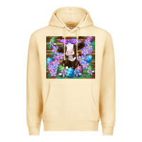 Pina Colada easter cow eggs flowers daisys Premium Hoodie - Artiststas