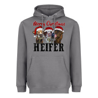 Storm merry christmas heifer Heavyweight Hoodie - RanaPortraitStore