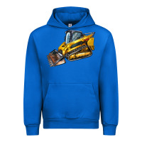 Cobalt Compact Track Loader Urban Hoodie - LillyAllenDesigns