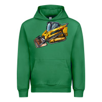 Emerald Compact Track Loader Urban Hoodie - LillyAllenDesigns