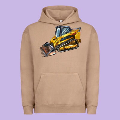 Compact Track Loader Urban Hoodie Designed By Lillyallendesigns