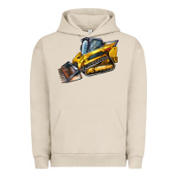 Pigment French Oak Compact Track Loader Urban Hoodie - LillyAllenDesigns