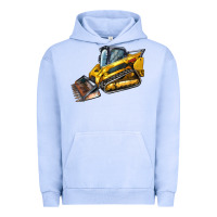 Pigment Grape Ice Compact Track Loader Urban Hoodie - LillyAllenDesigns