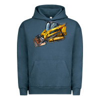 Pigment Midnight Navy Compact Track Loader Urban Hoodie - LillyAllenDesigns