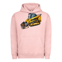 Pigment Salmon Compact Track Loader Urban Hoodie - LillyAllenDesigns