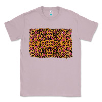 Lilac leopard glitter background Classic Tee - RanaPortraitStore