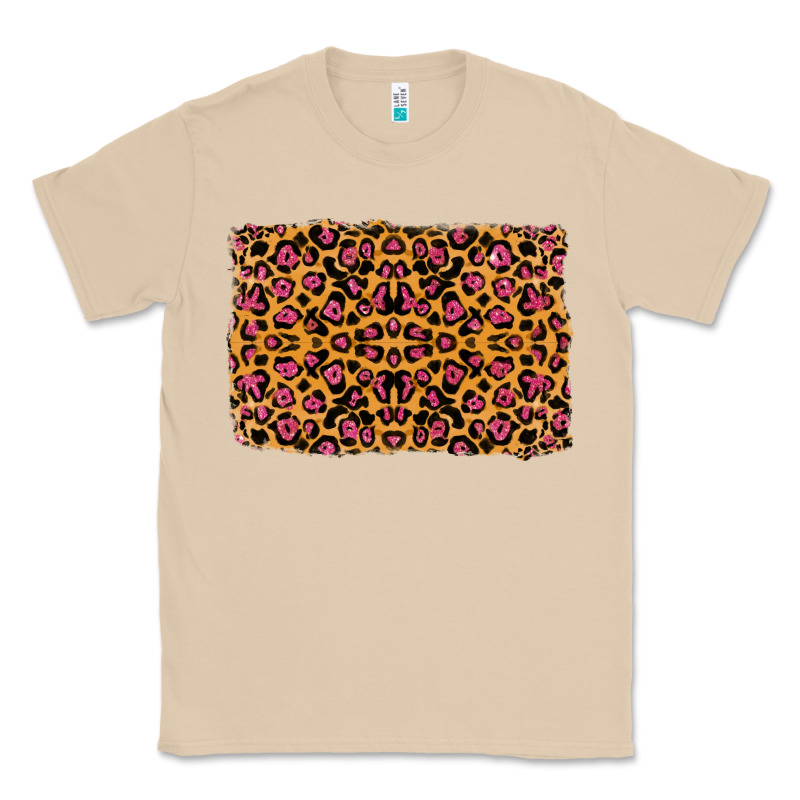 Leopard Glitter Background Classic Tee by RanaPortraitStore | Teevron