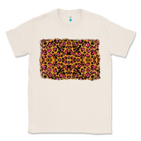 Natural leopard glitter background Classic Tee - RanaPortraitStore