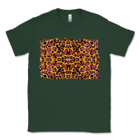 Sports Green leopard glitter background Classic Tee - RanaPortraitStore