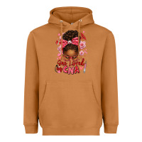 Meerkat one loved cna afro messy bun Heavyweight Hoodie - texasbilliewilder