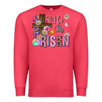 Cardinal he is risen easter Premium Sweatshirt - Neo Western
