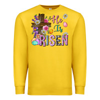 Lemon he is risen easter Premium Sweatshirt - Neo Western