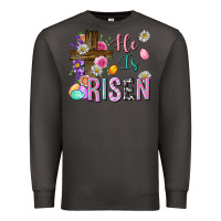 Smoke he is risen easter Premium Sweatshirt - Neo Western