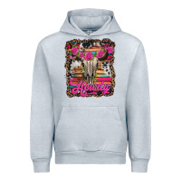 Heather Grey howdy valentine's day bull skull Urban Hoodie - Jasminsmagicworld