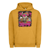 Pigment Peanut Butter howdy valentine's day bull skull Urban Hoodie - Jasminsmagicworld