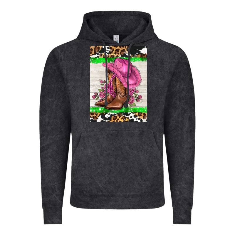 Cowgitl Hat And Roses Vintage Hoodie by AdoDesignShop | Teevron