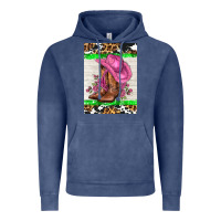 Vintage Denim cowgitl hat and roses Vintage Hoodie - AdoDesignShop