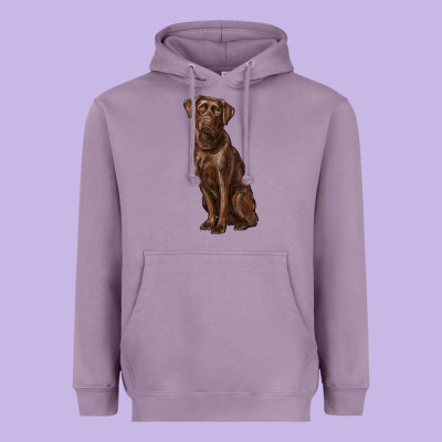 Labrador Retriever Heavyweight Hoodie Designed By Ranaportraitstore