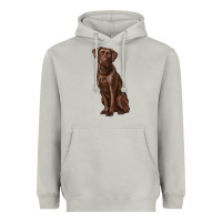 Moon Dust labrador retriever Heavyweight Hoodie - RanaPortraitStore