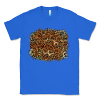 True Royal leopard tooled leather turquoise Classic Tee - RanaPortraitStore