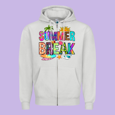 Zipper Hoodie summer break