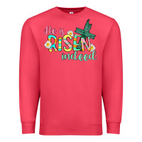 Cardinal He is risen indeed Easter Premium Sweatshirt - CowGirlArtShop