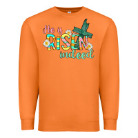 Carrot He is risen indeed Easter Premium Sweatshirt - CowGirlArtShop