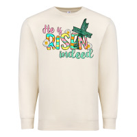 Sandshell He is risen indeed Easter Premium Sweatshirt - CowGirlArtShop