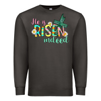 Smoke He is risen indeed Easter Premium Sweatshirt - CowGirlArtShop