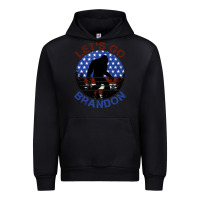 Black let's go brandon bigfoot Urban Hoodie - Jasminsmagicworld