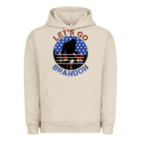 Pigment French Oak let's go brandon bigfoot Urban Hoodie - Jasminsmagicworld