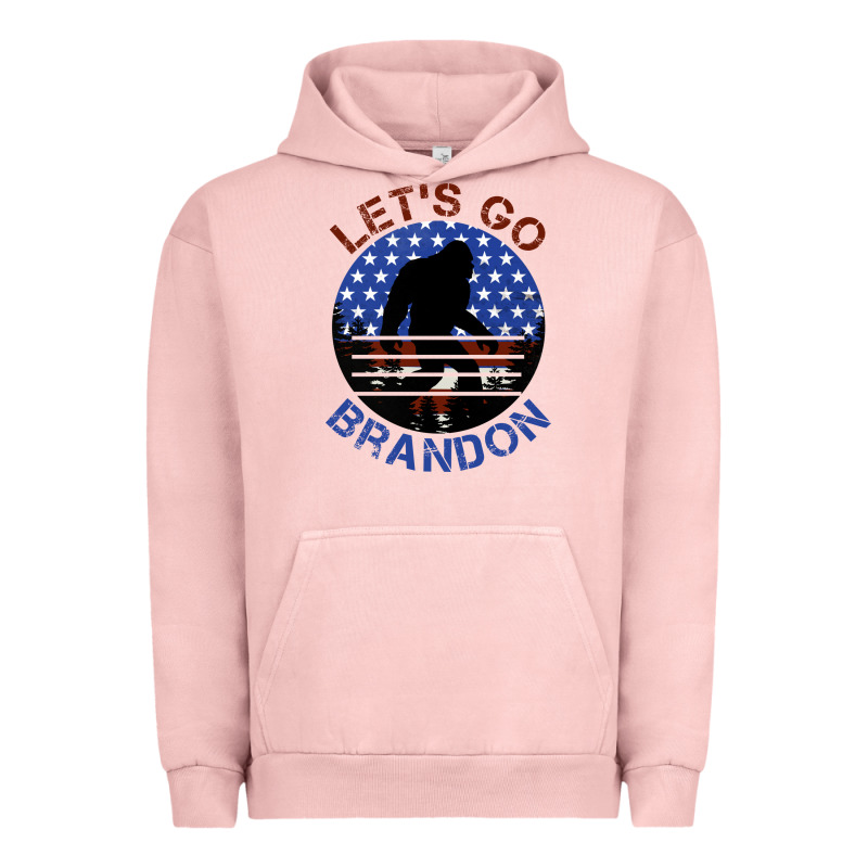 Let's Go Brandon Bigfoot Urban Hoodie by Jasminsmagicworld | Teevron