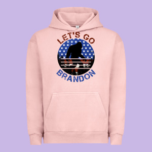 Let's Go Brandon Bigfoot Urban Hoodie Designed By Jasminsmagicworld