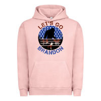 Pigment Salmon let's go brandon bigfoot Urban Hoodie - Jasminsmagicworld