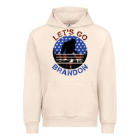 Sandshell let's go brandon bigfoot Urban Hoodie - Jasminsmagicworld