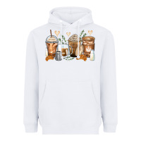 White latte coffee cups Heavyweight Hoodie - Zillion Design Studio