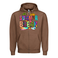 Chestnut summer break Zipper Hoodie - RanaPortraitStore