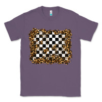 Lavender racing leopard background Classic Tee - RanaPortraitStore