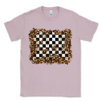 Lilac racing leopard background Classic Tee - RanaPortraitStore