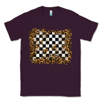 Plum racing leopard background Classic Tee - RanaPortraitStore