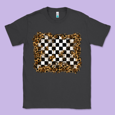Racing Leopard Background Classic Tee Designed By Ranaportraitstore